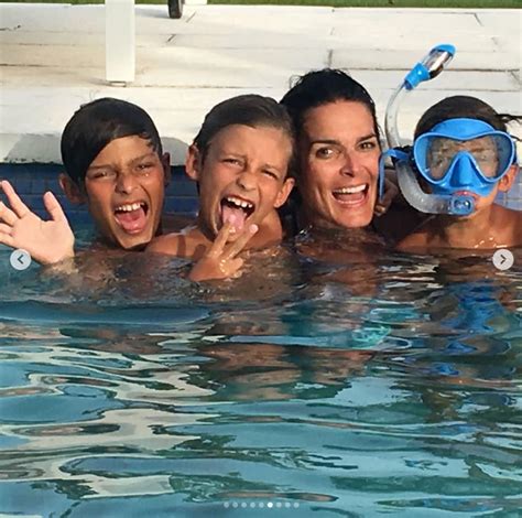 Angie Harmon, 46, showcases sizzling bikini body